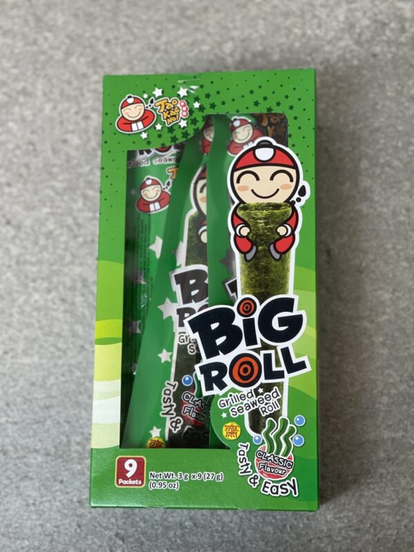 TAOKAENOI Big Roll Grill Seaweed - Classic 27g