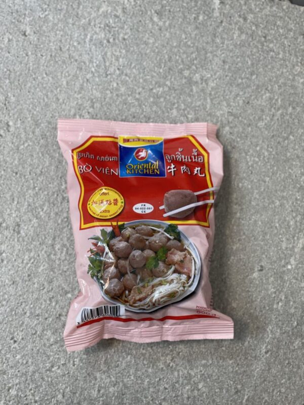 ORIENTAL KITCHEN Beef Meatballs 3cm 500g