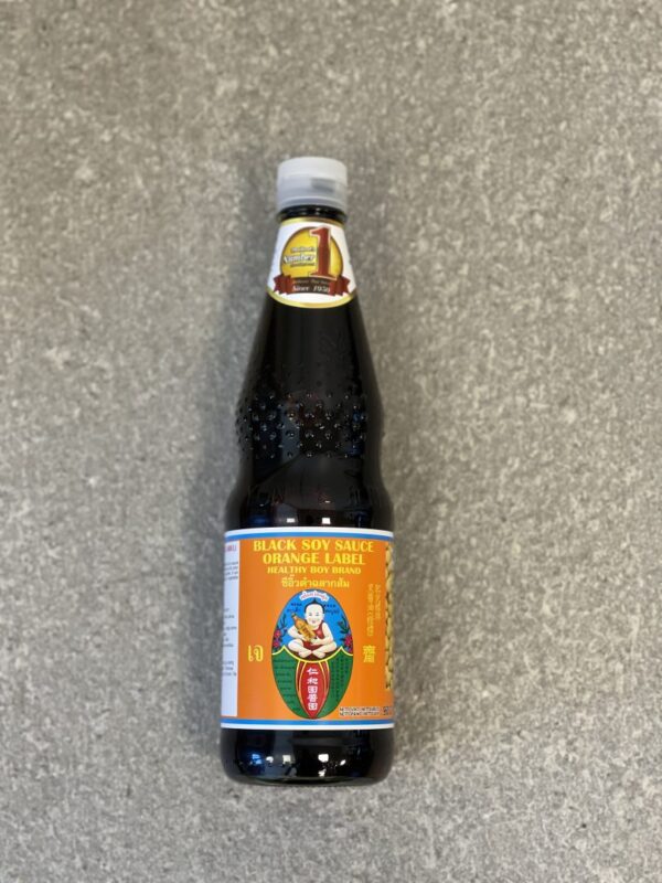 HEALTHY BOY Black Soy Sauce F.5 (Orange Label) 960g